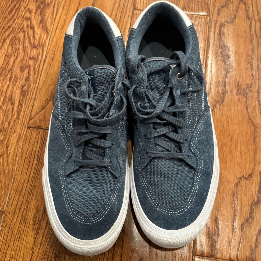 Used Vans Blue Skate Shoe, Size 13